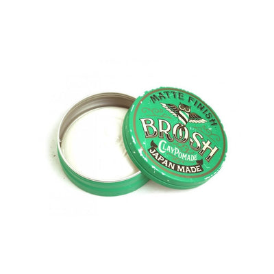 BROSH Matte Finish Clay Pomade | Stærkt mat hold