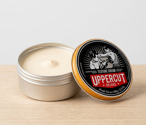 Uppercut Texture Cream - open potje met inhoud