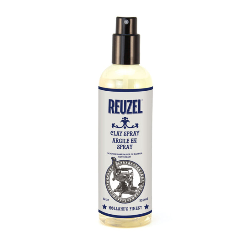 Reuzel Clay Spray 355ml - vooraanzicht spuitfles op witte achtergrond
