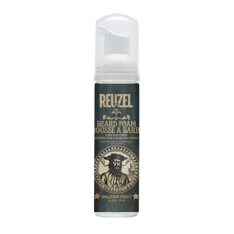 Reuzel Beard Foam - pompflacon vooraanzicht op wit
