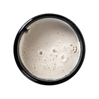 Arcadian Holy Shiitake! Texture Cream - open pot van bovenaf met cremekleurige textuur