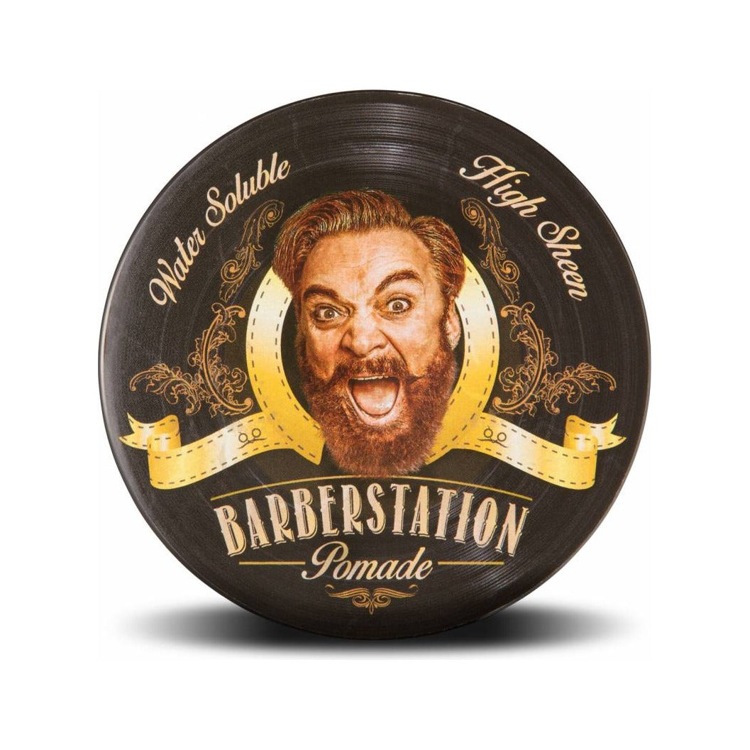 Barberstation Pomade 120 ml - pot, bovenaanzicht