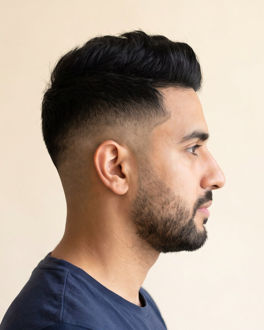 Mid fade, Fra siden