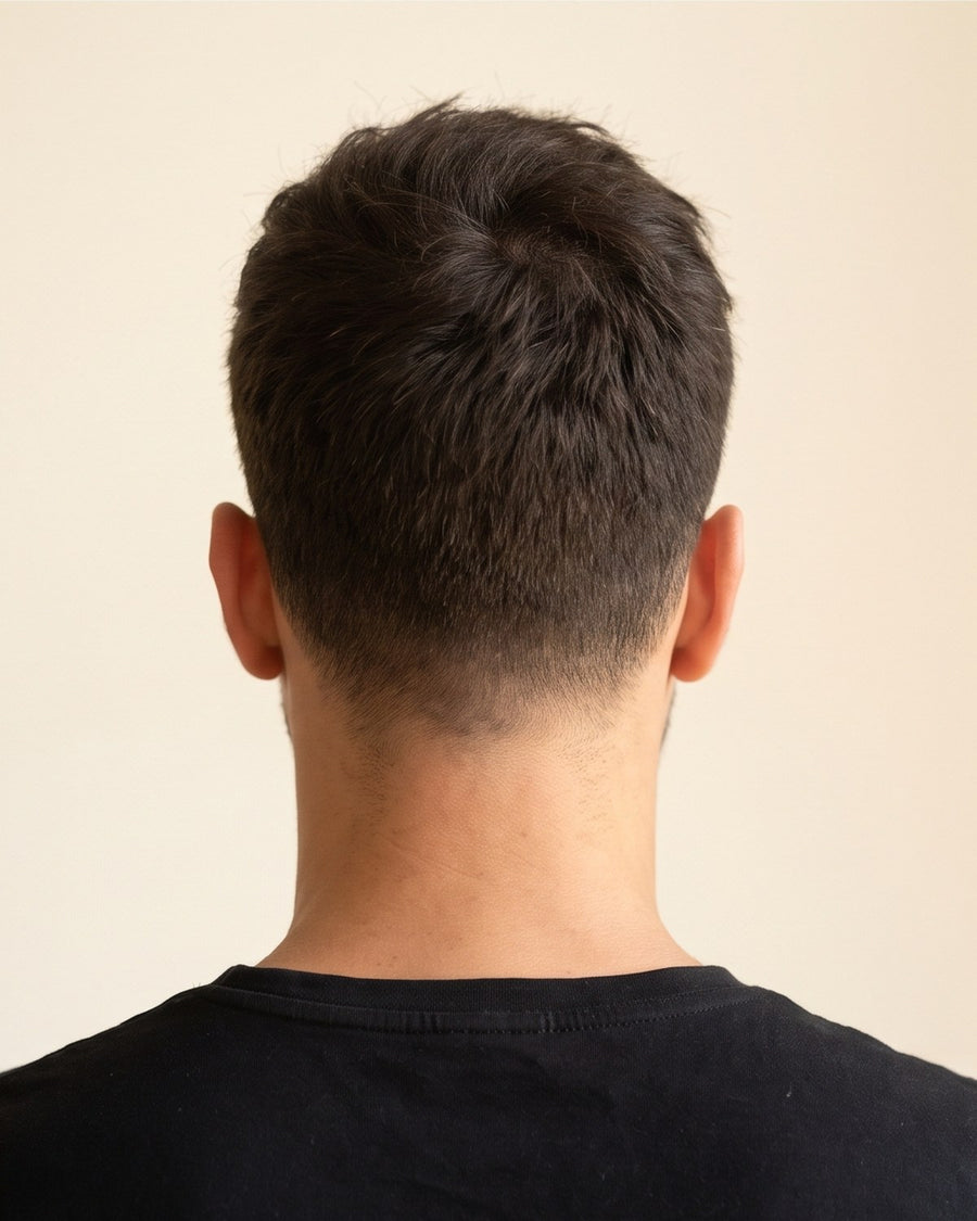 Low taper fade: bagfra