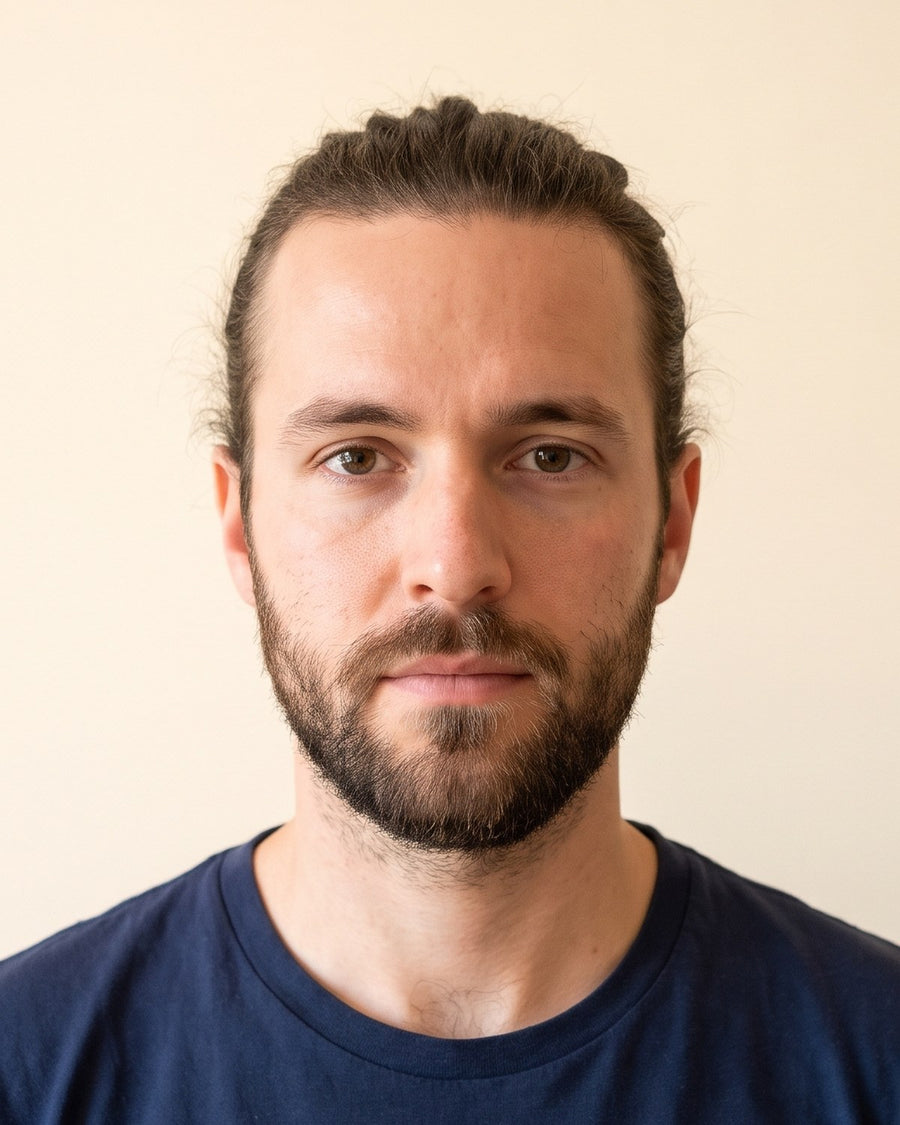 Man bun: forfra