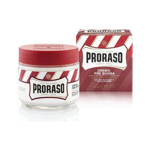 Proraso Pre-shave Crème Sandalwood 100 ml - pot, vooraanzicht